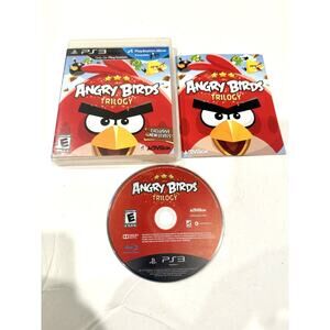 Angry Birds Trilogy PS3 Video Game Exclusive New Levels CIB w/ Manual
